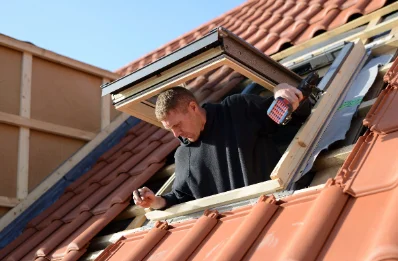 Pose de fenêtres de toit Velux à Senan